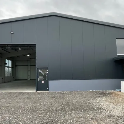 2 x ca. 370qm topausgestattete Gewerbehallen für Werkstatt oder Lager - Bild 2