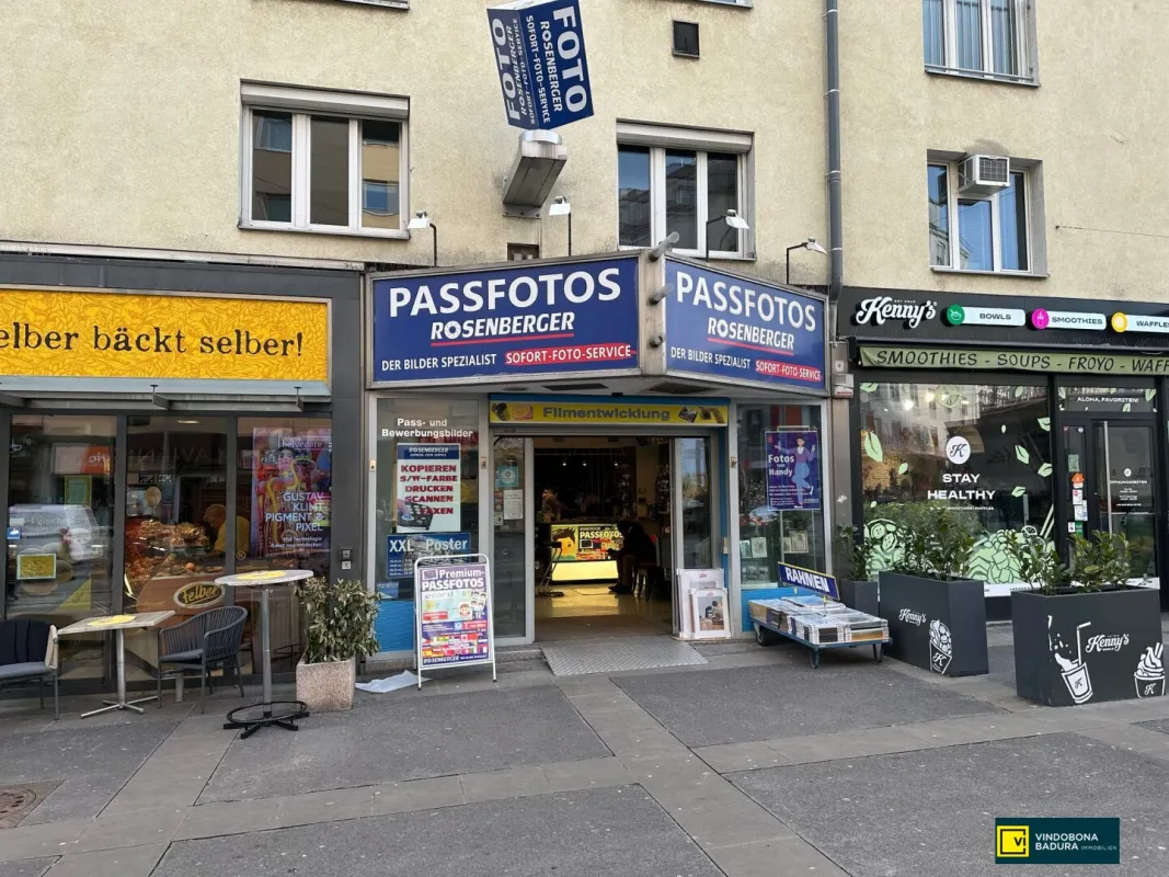 Gut vermietetes Geschäftslokal am Reumannplatz I Langfristige Mieteinnahmen garantiert! - Bild 1
