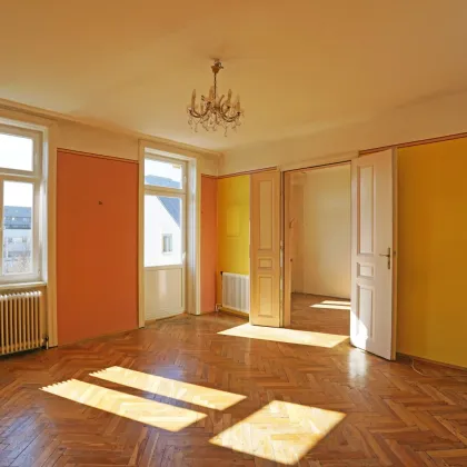 Altbauflair trifft Naturidylle am Wienflussweg – Wohnen am Stadtrand mit Südbalkon und Garten - Bild 2