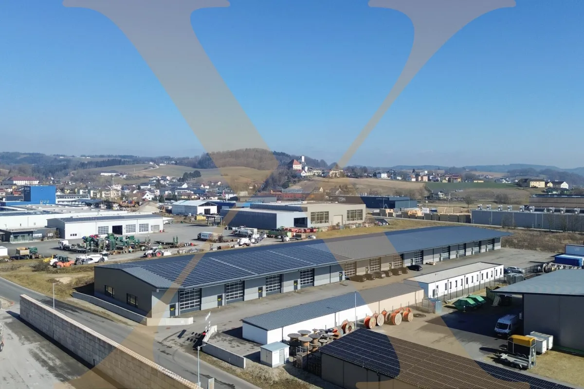 Neuwertige & beheizte Lager- oder Gewerbehalle (teilbar) in Arbing (Bezirk Perg) zu vermieten! - Bild 1