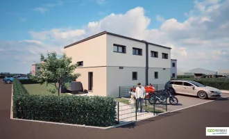 4 Zimmer, großes Bad, Wärmepumpe – Erstbezug in Großebersdorf