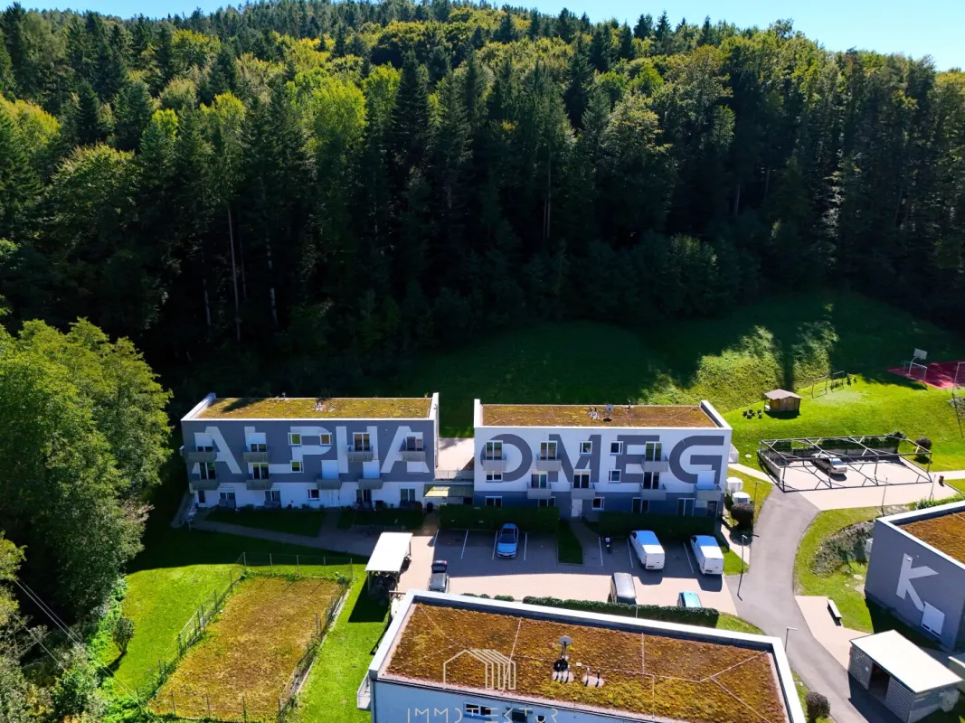 FERNBLICK: Geräumige 4-Zimmer-Wohnung mit mehreren Balkonen, Panoramablick und wunderschönem Allgemeingarten - Bild 1