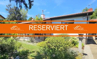 Unterkellerter Bungalow in ruhiger Siedlungslage mit 1.200m² Grundstücksfläche!