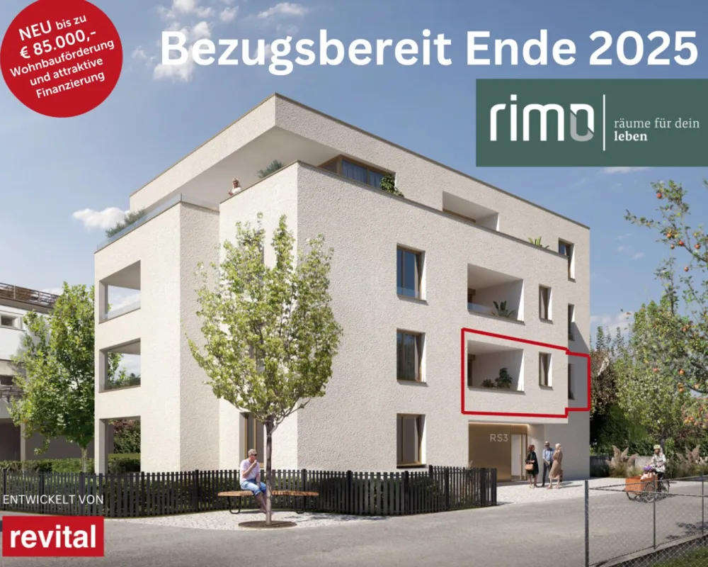 Wohnanlage "RS3" - Tolle 2-Zimmer-Terrassenwohnung - Top 5 - PROVISIONSFREI! - Bild 1