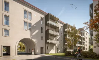 Geförderte Neubauwohnungen in generalsanierten Gemäuern - moderne Grundrisse - Zentrale Lage mitten am nachgefragten Bindermichl, Stadlerstraße 3