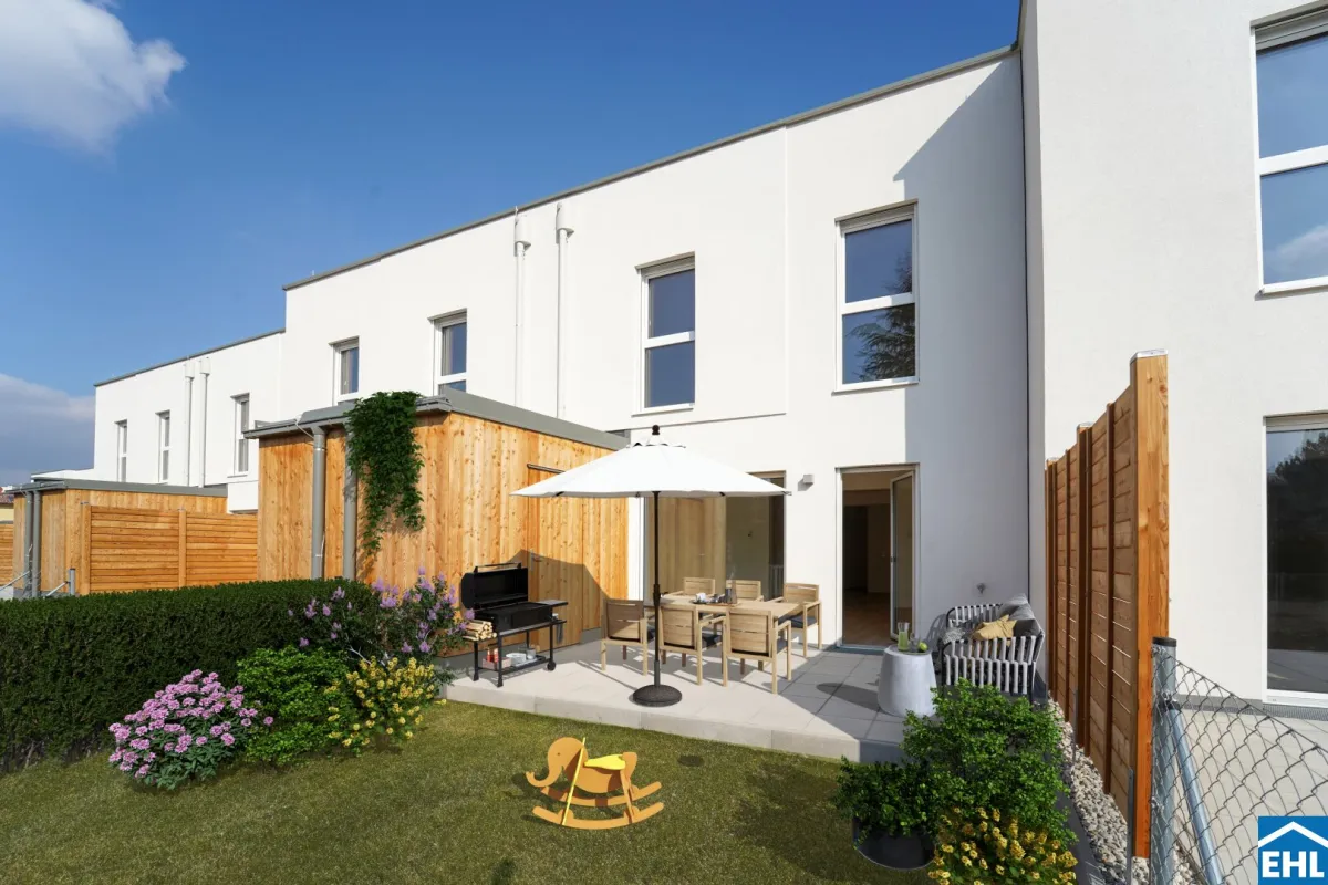 Wohnen mit Zukunft – Reihenhäuser zum Mieten & Kaufen in Wiener Neustadt - Bild 1