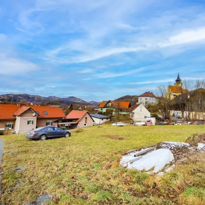 Grundstück mit Planung für 2 Häuser. - Zentral in Großklein. - 13 Min. vor Leibnitz. - Bild 2