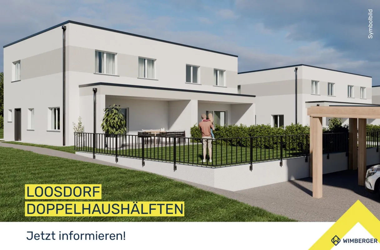 Doppelhaushälften in Loosdorf - Bild 1