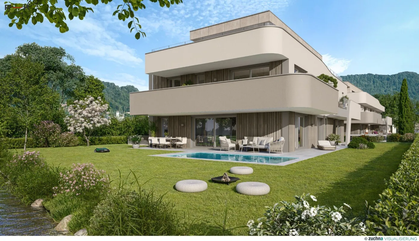231m² Maisonettewohnung mit Garten | Exklusiv in Aigen - Bild 1