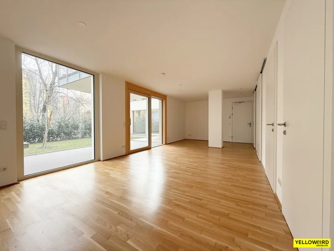 Große Fenster | Fußbodenheizung | Tischler Möbel - Bild 1