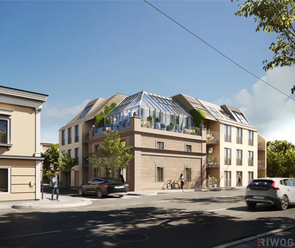 Baubewilligtes Wohnbauprojekt | Erzielbare gewichtete Fläche ca. 987 m² | Garage | Nähe U6-Station Siebenhirten - Bild 1