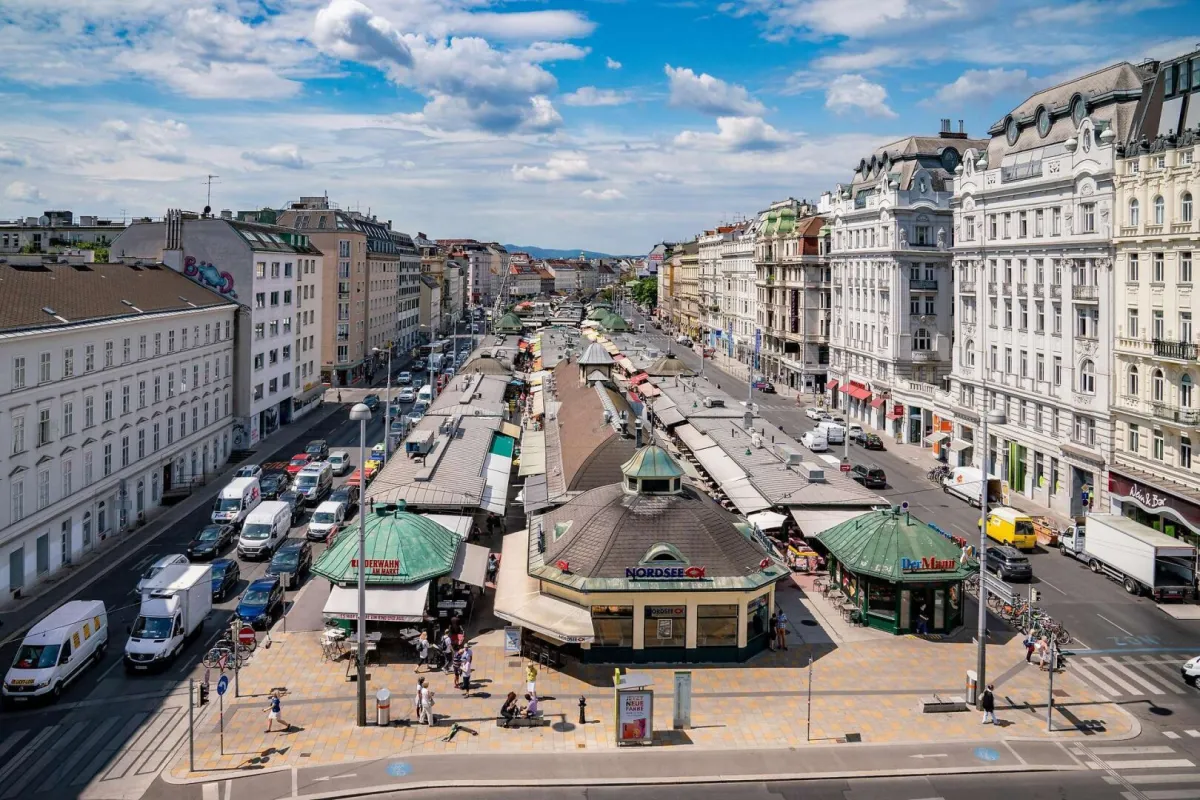 Exklusive Investment-Gelegenheit: erfolgreicher Pavillon am Wiener Naschmarkt! - Bild 1