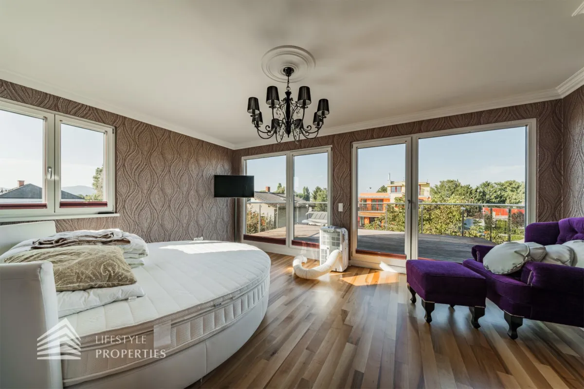 Wunderschönes, möbliertes Einfamilienhaus mit schönem Garten, Nähe Alte Donau - Bild 1