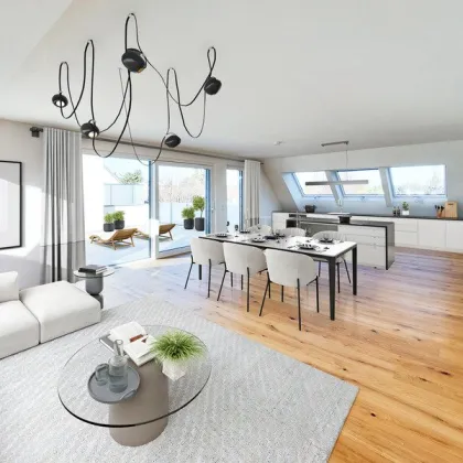 Wohnglück pur: 5-Zimmer-Wohnung mit zwei Freiflächen in absoluter Ruhelage - Bild 2
