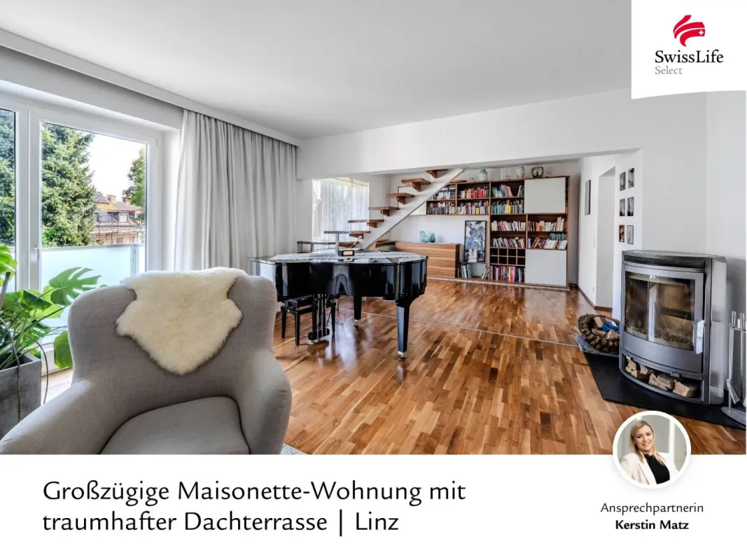 Großzügige & stilvolle Maisonette mit sonniger Dachterrasse - Bild 1