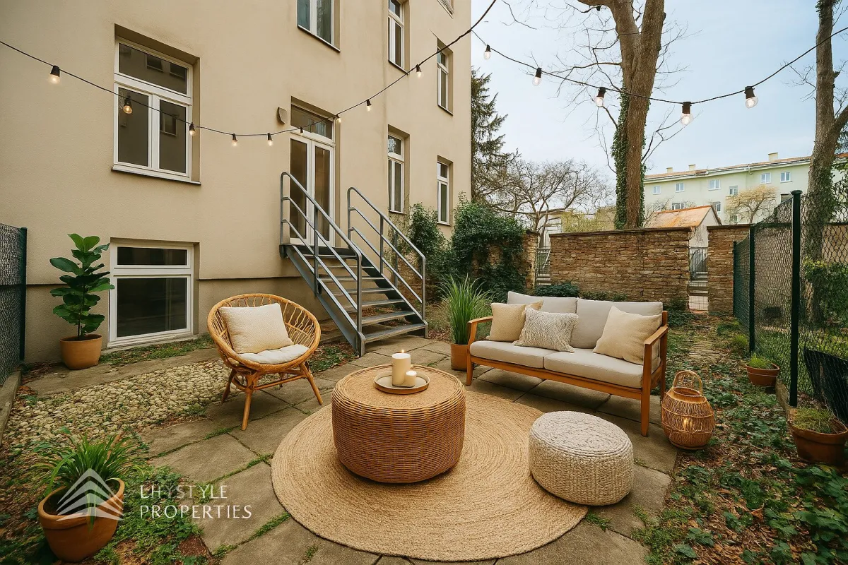 Helle 2-Zimmer Gartenwohnung mit bester Anbindung zum Stephansplatz - Bild 1