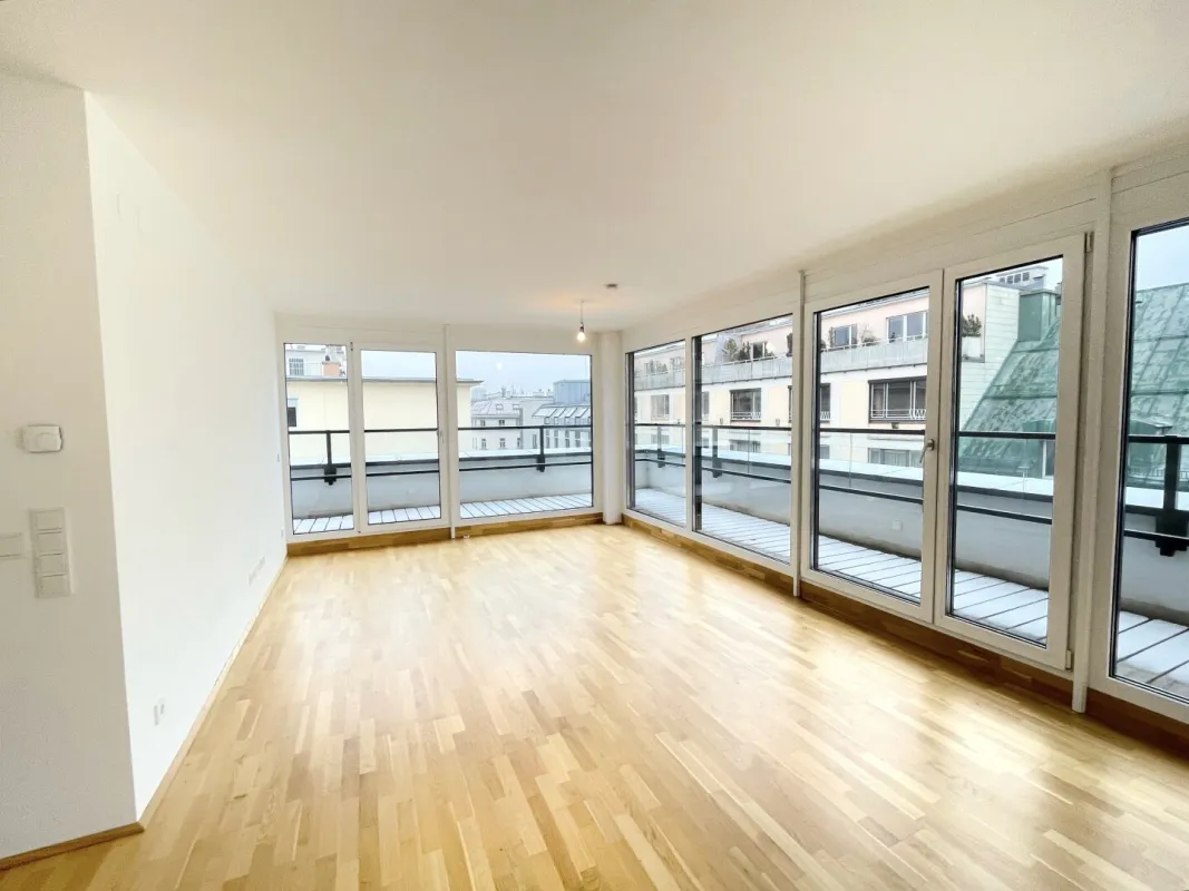Einzigartig, hell & exklusiv: Neubauwohnung mit umlaufender Terrasse - Bild 1