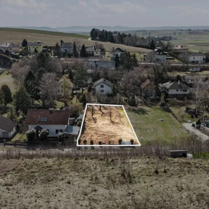1030m² Baugrund, teilbar, 4 Wohneinheiten möglich, sonnige in Siedlungslage in Obergänsendorf - Bild 3