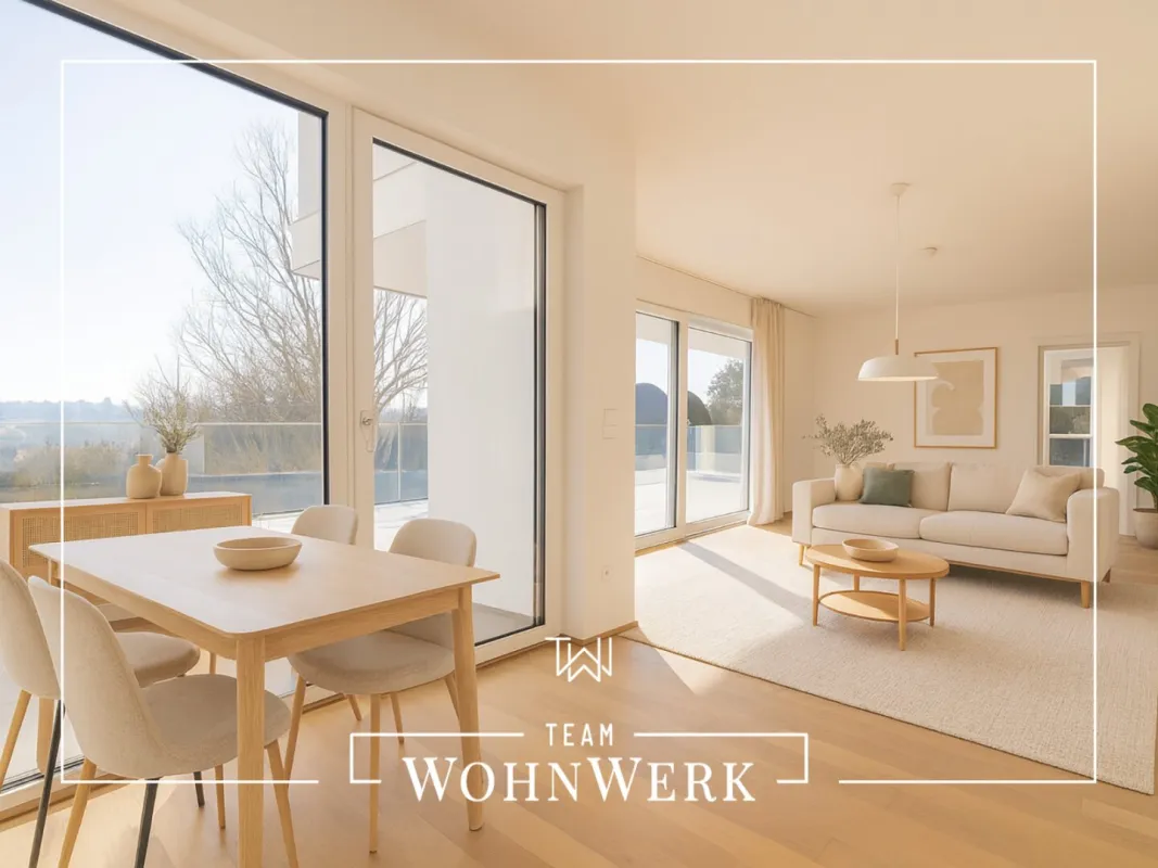 NEUBAU | 4-Zimmerwohnung mit großer Terrasse | Exklusive Wohngegend | Hochwertige Ausstattung | Honorarfrei für den Käufer - Bild 1