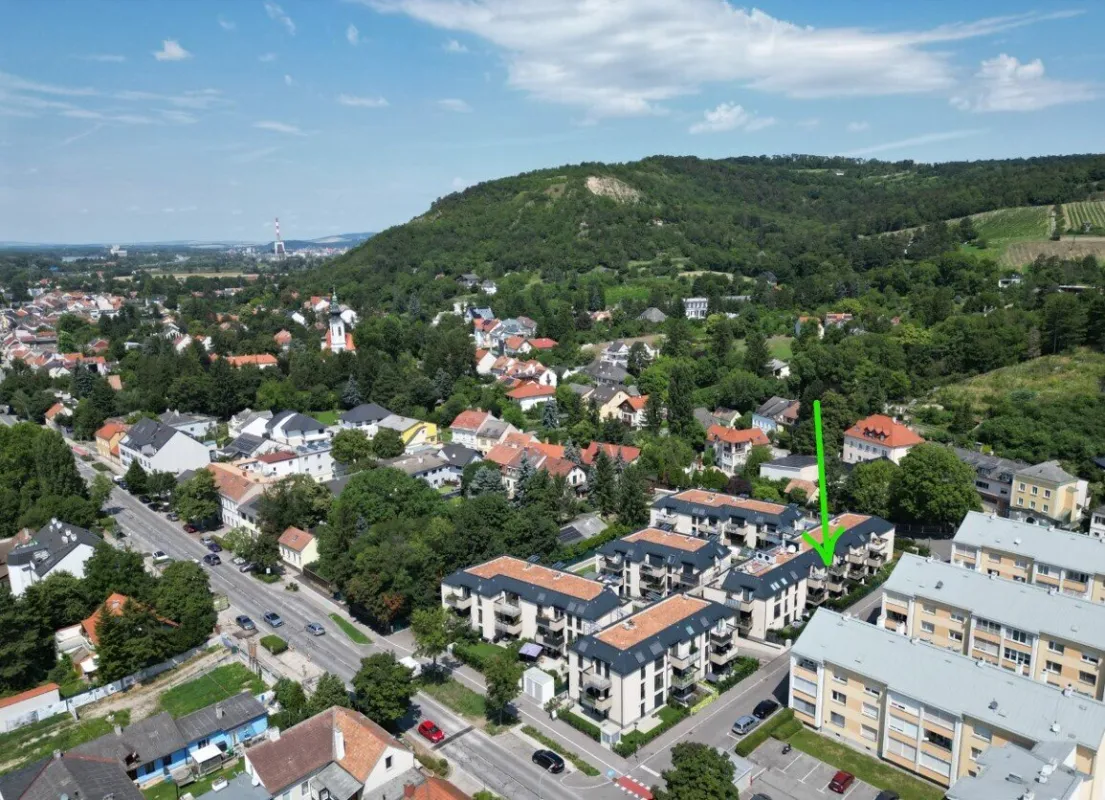 3 Zimmer-Wohnung mit Balkon am Fuße des Bisambergs - Bild 1