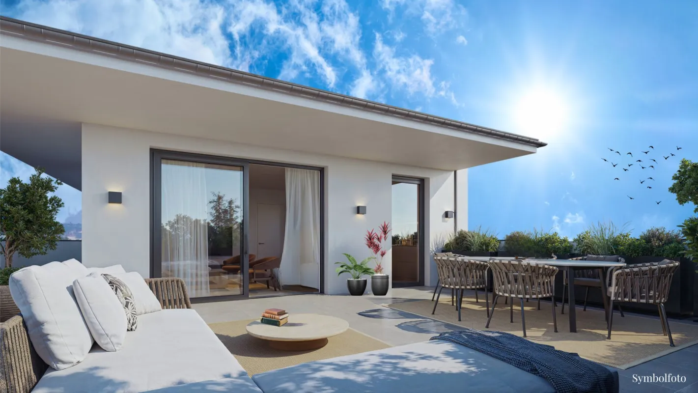 Penthouse mit Top-Ausstattung und Riesenterrasse - Bild 1