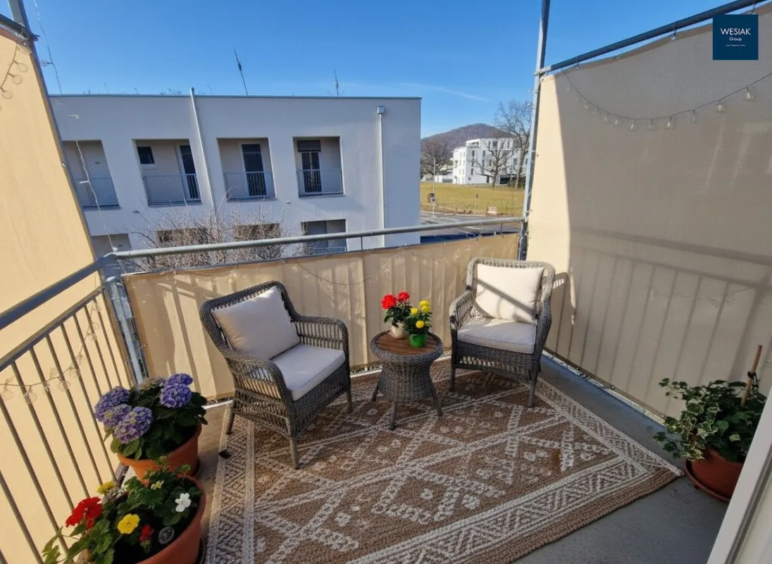 Peter Rosegger Straße 17/4 - Gepflegte gut aufgeteilte Mietwohnung mit Balkon - Bild 1