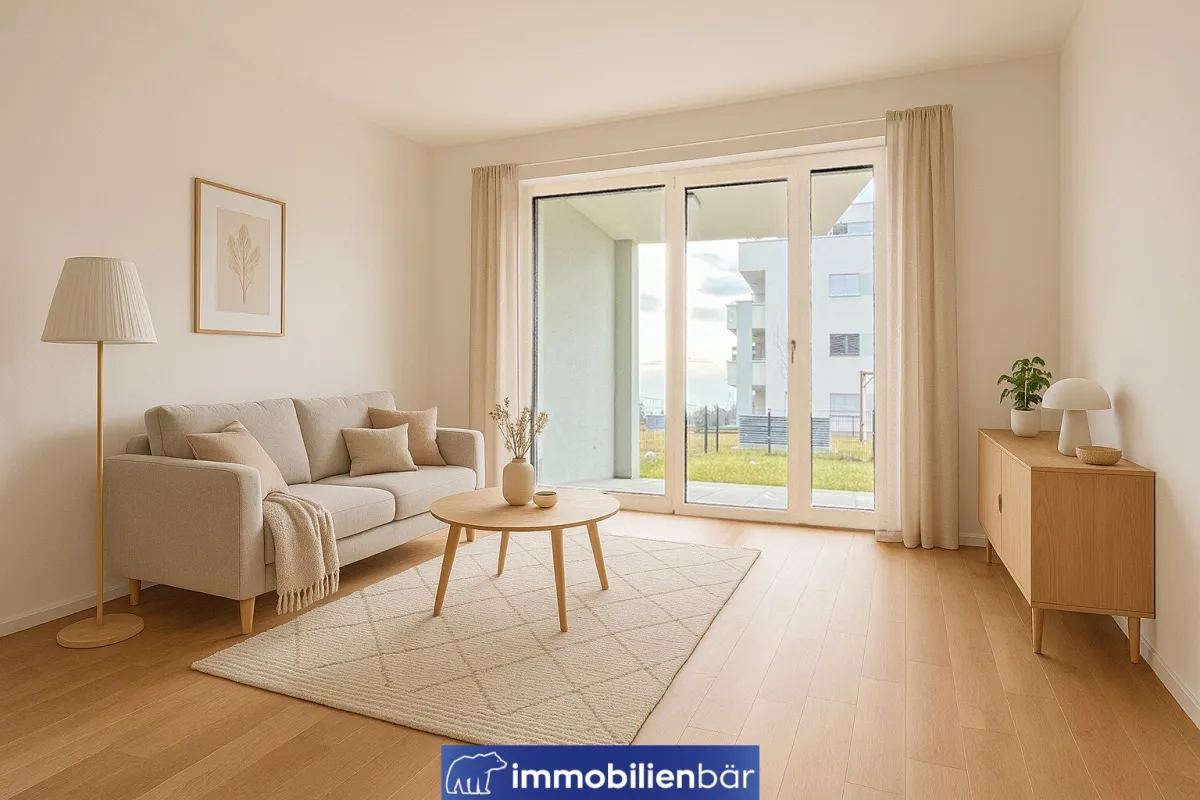 NEUER PREIS - Perfekt für Familien: Moderne 4-Zimmer-Gartenwohnung in Eggelsberg - Bild 1