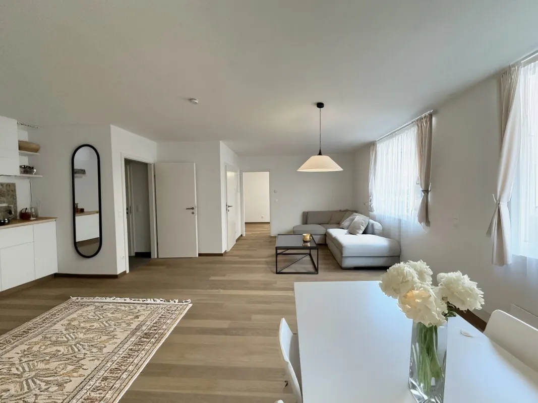 AIRBNB möglich - Neubau-Erstbezug – 3-Zimmer-Wohnung mit moderner Ausstattung & perfekter Anbindung & Garagenstellplatz optional - Bild 1