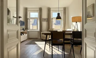 Altbau-Traum in hochwertig kernsaniertem Gebäude I Eleganz trifft auf Moderne I Nähe Zieglergasse U3 & Mariahilferstraße I 3. Liftstock