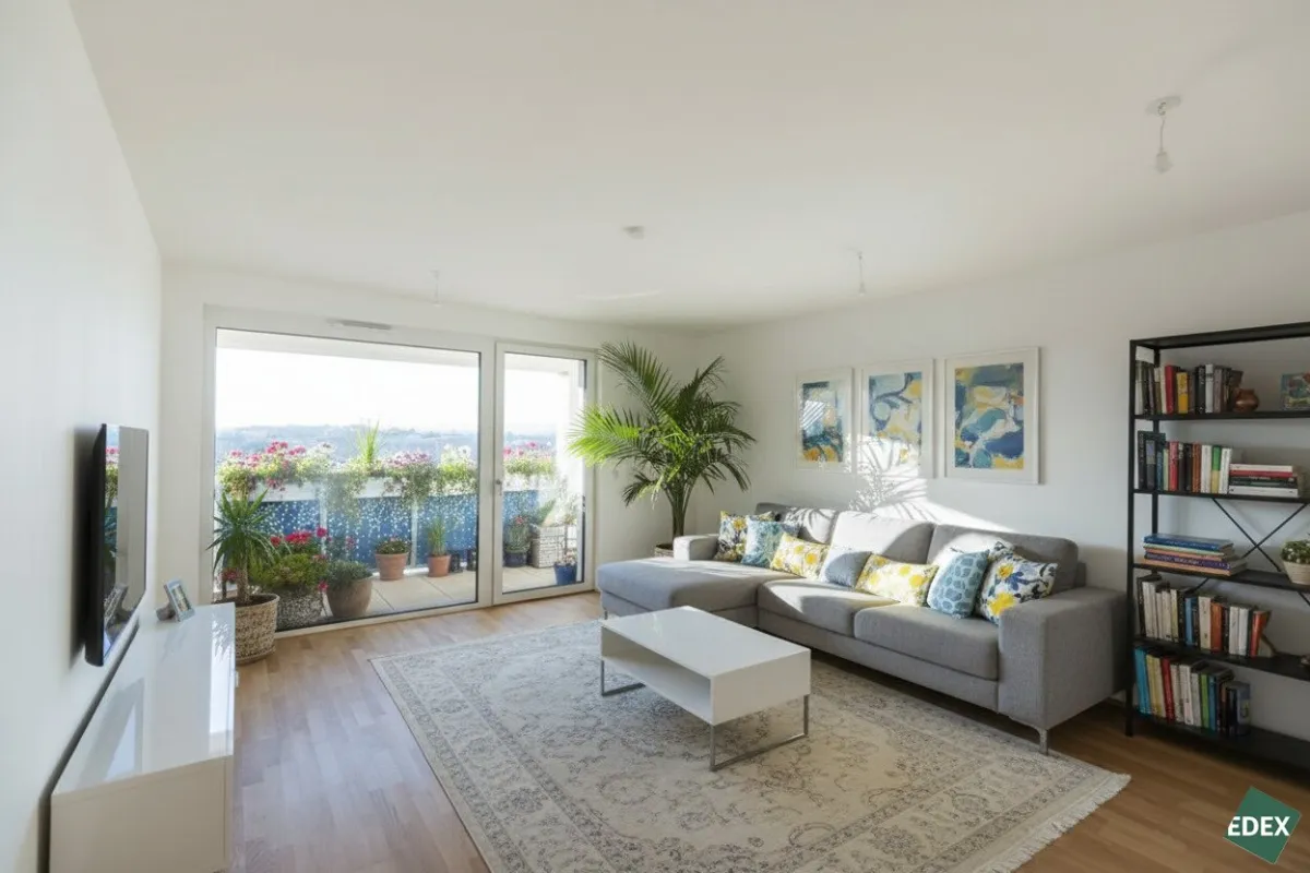 PROVISIONSFREI - ERSTBEZUG - Bezugsfertige 2-Zimmer-Eigentumswohnung mit Loggia und Küche - Bild 1