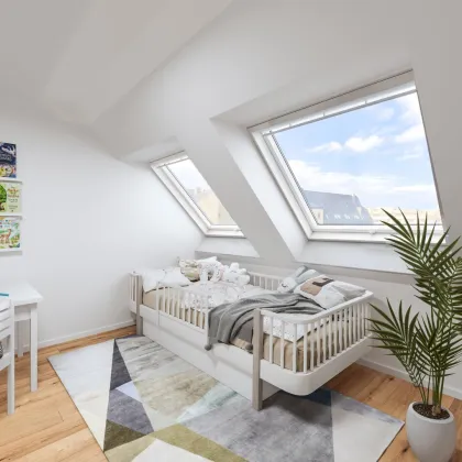 Traumhafte 3-Zimmer Dachgeschosswohnung mit großzügiger Dachterrasse - inkl. Möglichkeit zur freien Gestaltung! - Bild 2