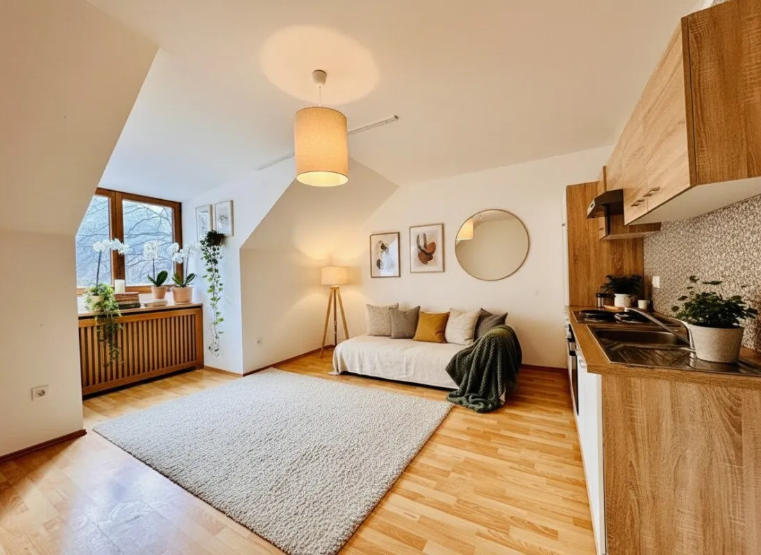 Wohnung mit Garten - 6 Minuten von Ternitz. Mit eigener Bushaltestelle! - Bild 1