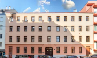 Sanierungsbedürftige Altbauwohnung mit ca. 213 m² NF | Erdgeschoss + Keller/Souterrain | Nähe Matzleinsdorfer Platz (S-Bahn-Station und künftig U2-Station)