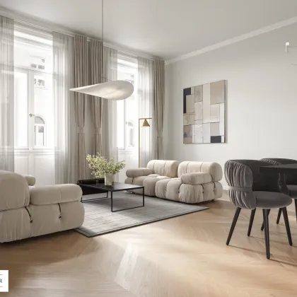 PRUNKSTÜCK: Historischer Charme, moderne Eleganz: Luxus im Wiener Altbau - Bild 2