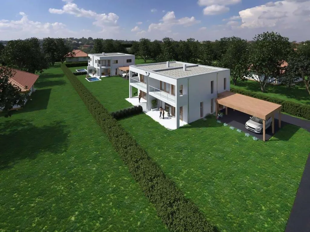 Traumhafte Doppelhaushälfte in Lerchenau: Erstbezug mit Garten, Balkon & Terrasse! PROVISIONSFREI, direkt vom Bauträger! - Bild 1