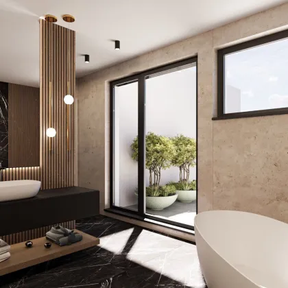 Modernes Penthouse mit 5!!! Sonnenterrassen *Erstbezug *Deckenkühlung *exklusive und stylische Ausstattung *schlüsselfertig - Bild 2