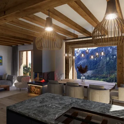 Alpines TRAUMDOMIZIL - Doppelhaushälfte mit Eigengrund - Sonnenlage - Schladminger Tauern - Bild 3