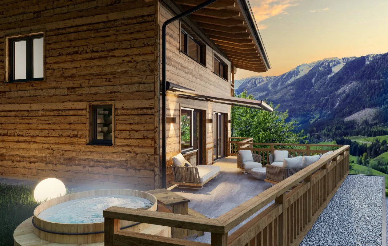 Alpines TRAUMDOMIZIL - Doppelhaushälfte mit Eigengrund - Sonnenlage - Schladminger Tauern - Bild 1