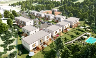 Haus 18 - Mietkauf - leistbare Doppel- und Reihenhäuser im Grünen am Pool