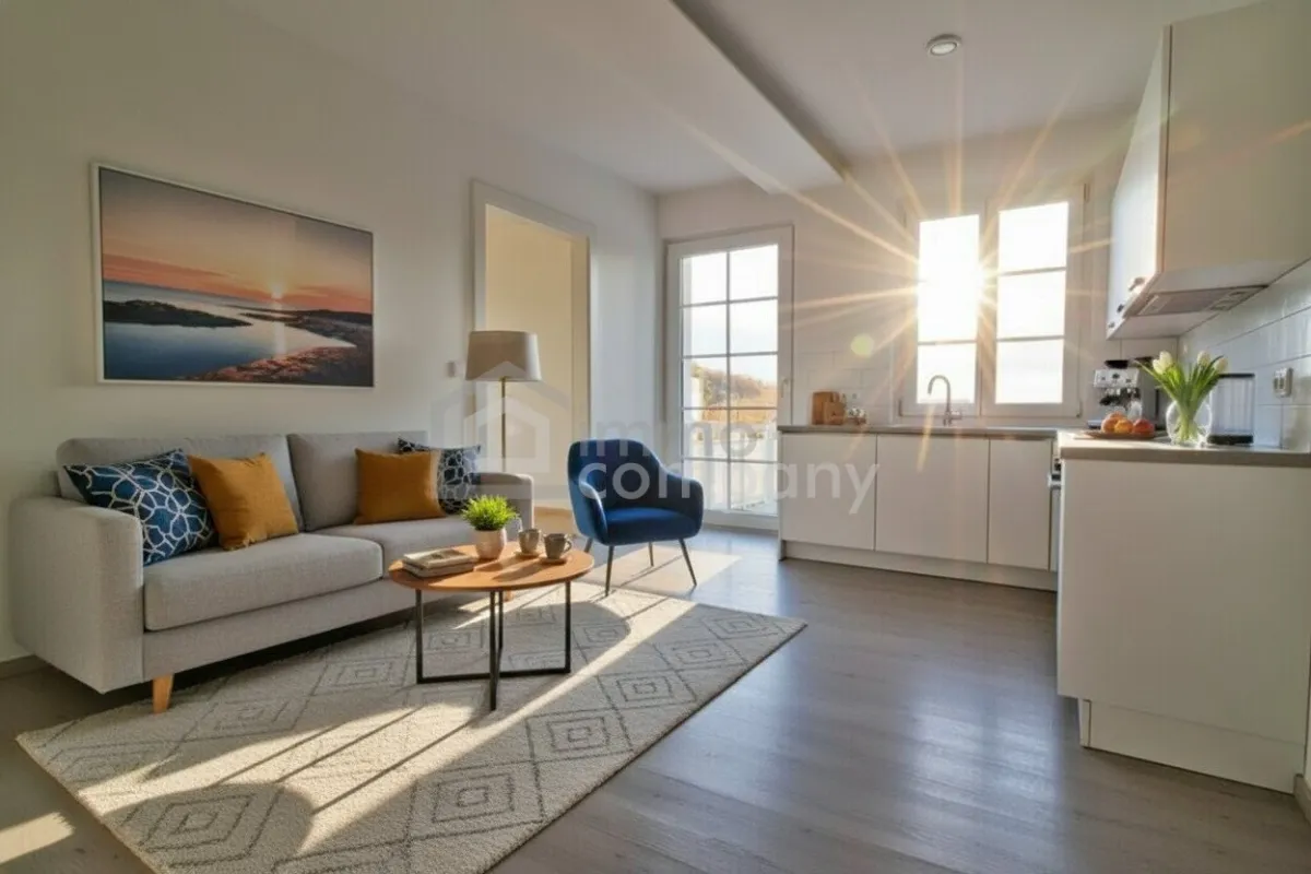 Schnuckelige Wohnung mit großartiger Terrasse - Bild 1