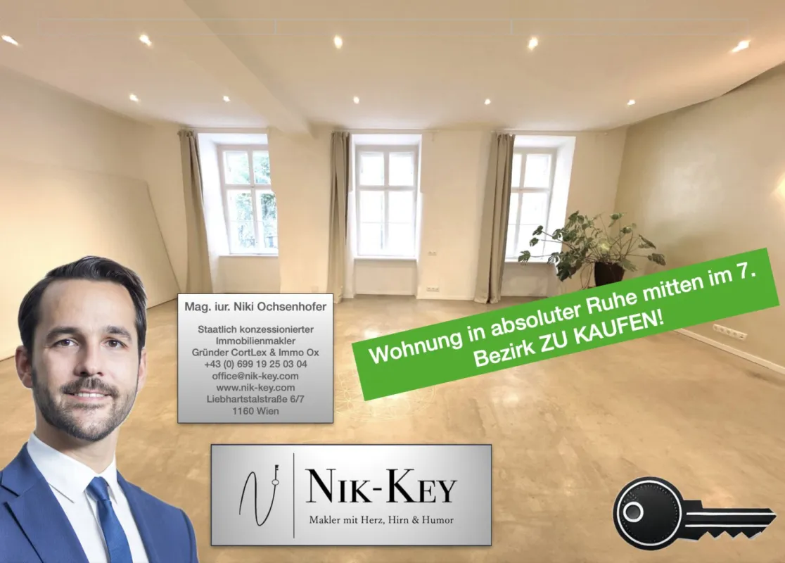 Ihr neues Büro, Praxis - mitten im 7. Bezirk - 147,99 m2 Gesamtfläche - Bild 1