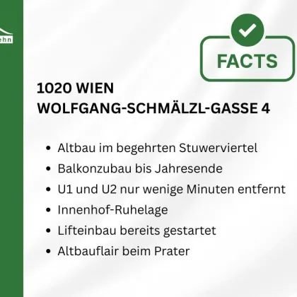 Unsaniertes Geschäftslokal-Büro im schönen Altbau - Stuwerviertel - Nähe Vorgartenmarkt - Bild 3