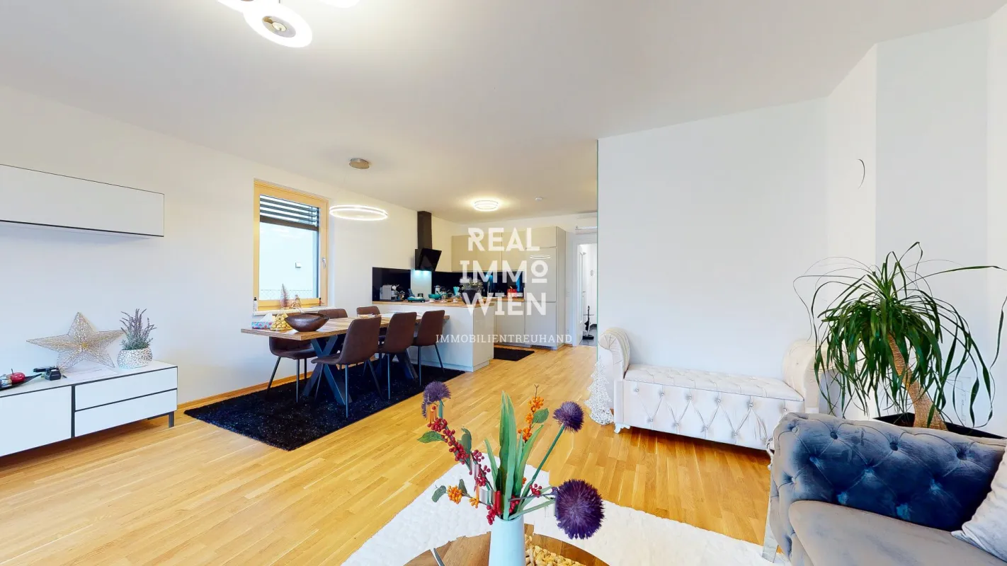 #DOPPELHAUSHÄLFTE BEI WIENER NEUSTADT LAND!! ERSTBEZUG!! TRAUMHAUS WARTET AUF SIE!! 360°- 3D Besichtigung!!!# - Bild 1