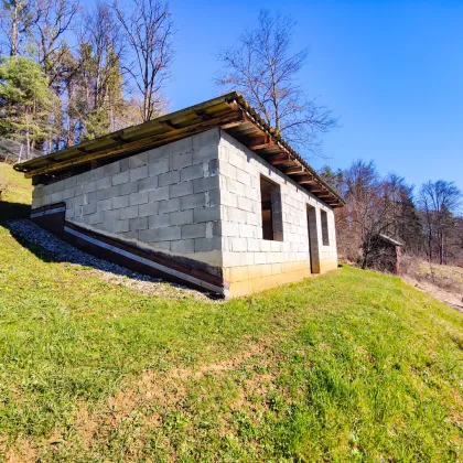 Sonniges Grundstück mit Grünblick in Ruhelage. - Widmung Ferienwohngebiet. - Nahe dem beliebten Gamlitz. - Bild 3