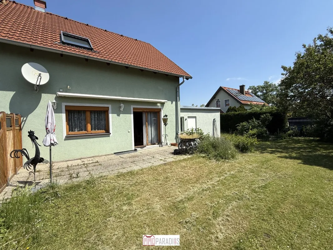 Doppelhaushälfte mit Gartenidylle und Doppelgarage in ruhiger Lage von Kottingbrunn - Bild 1