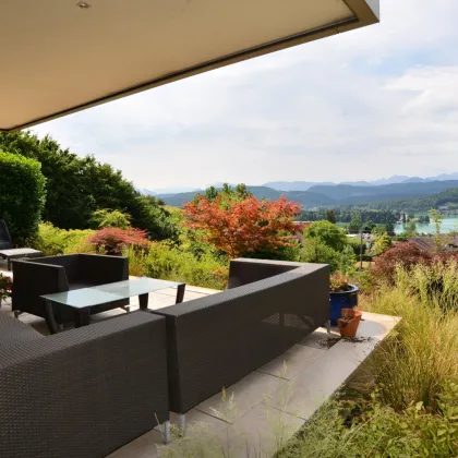 Beeindruckende Seeblick-Wohnung am Wörthersee zu verkaufen: 128 m" WNF  plus 35 m" Südterrasse, TG, Kellerabteil - ÜBERNAHME  mit MIETER sofort möglich - EIGENNUTZUNG ab 2026 möglich! - Bild 2