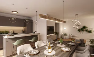 Moderne 3-Zimmer-Wohnung mit durchdachtem Grundriss und großzügigem Wohnbereich