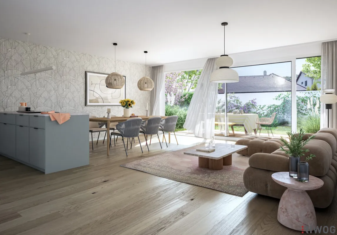 ERSTBEZUG | Exklusives Townhouse | Nähe Stadtplatz | Südwestseitiger Eigengarten und Dachgarten | Sole-Wasser-Wärmepumpe - Bild 1