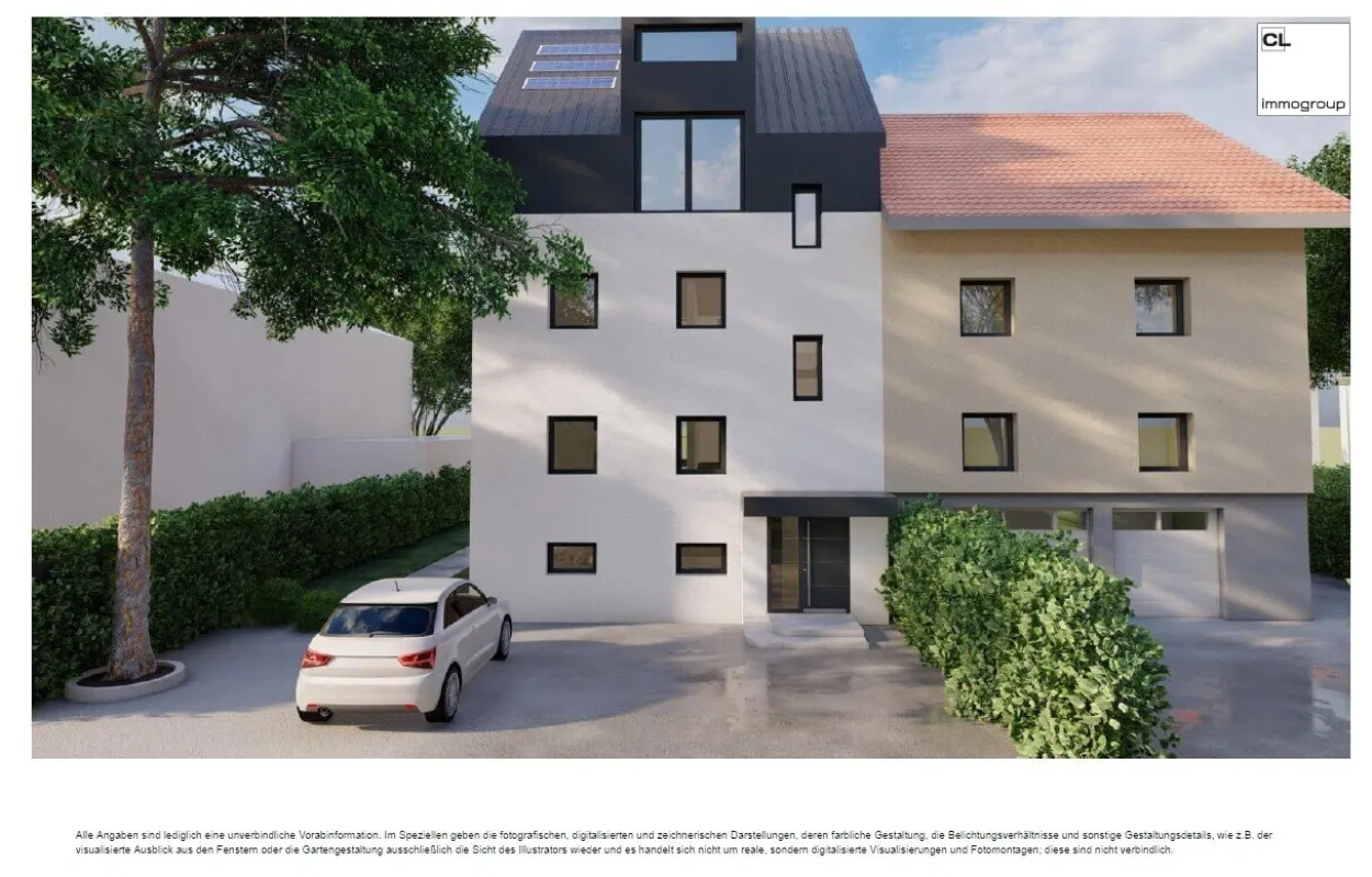Erstbezug: Gartenwohnung auf 2 Ebenen mit großem Eigengarten in Stadt Salzburg zu verkaufen - Bild 1