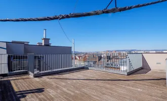Urbaner Wohntraum mit Weitblick – Stilvolle 3-Zimmer-DG-Wohnung mit großer Dachterrasse